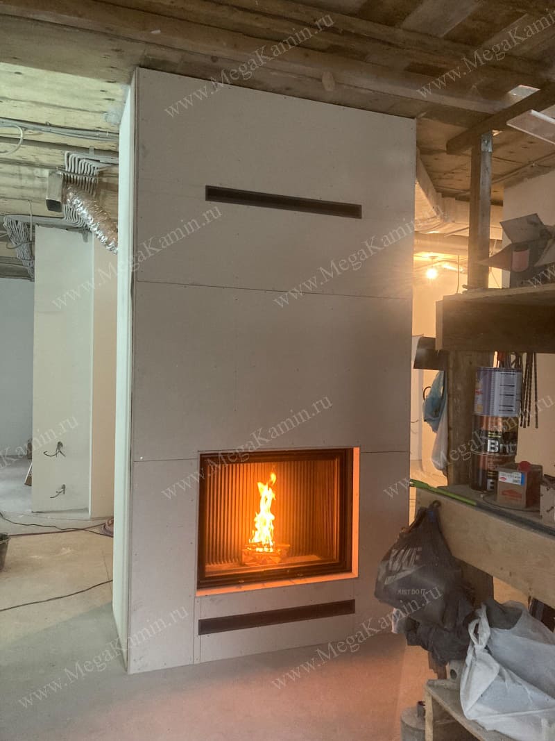 30. Камин встроенный топка "АСТОВ"