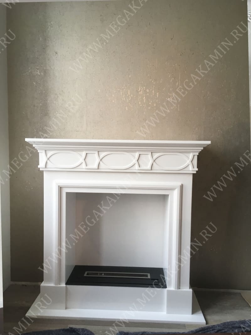 23. Мраморный портал под биокамин