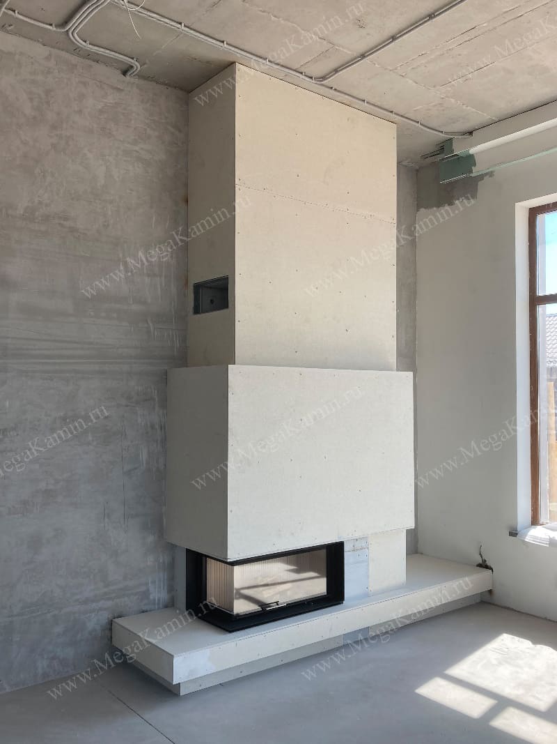 11. Камин пристенно-угловой топка "HOXTER"